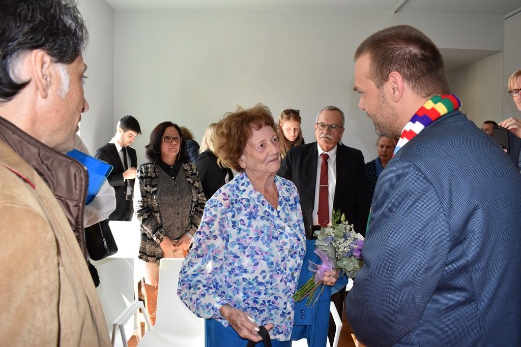 Španělský autor Osvětimské knihovnice představil svoji knihu v Plzni (foto: A. Jarošová, 20.9.2019)