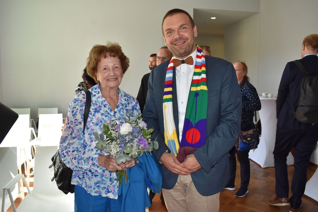 Španělský autor Osvětimské knihovnice představil svoji knihu v Plzni (foto: A. Jarošová, 20.9.2019)