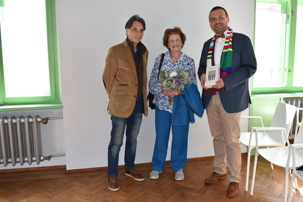 Španělský autor Osvětimské knihovnice představil svoji knihu v Plzni (foto: A. Jarošová, 20.9.2019)