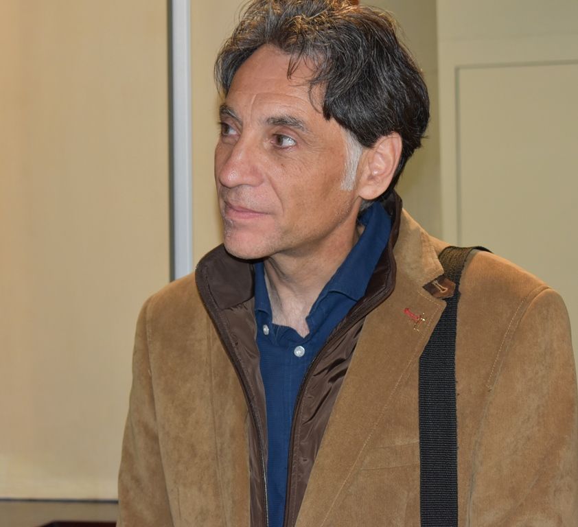 Španělský autor Osvětimské knihovnice představil svoji knihu v Plzni (foto: A. Jarošová, 20.9.2019)