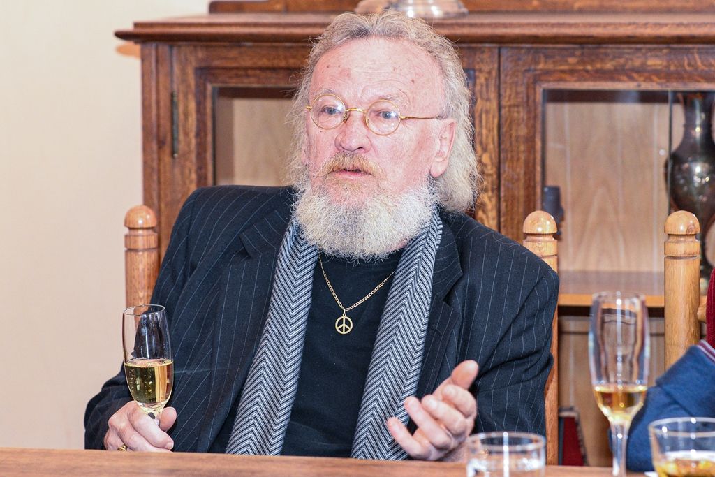 Primátor pogratuloval Karlu Sykovi k životnímu jubileu (foto: M. Pecuch, 23.9.2019)