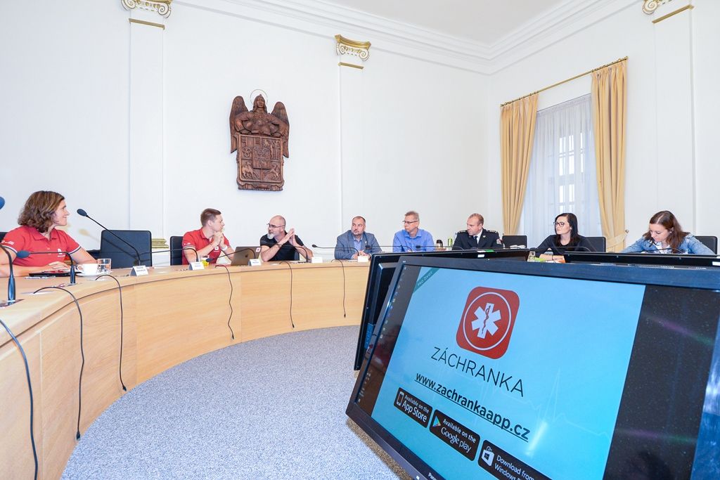 Plzeň se stala součástí aplikace Záchranka