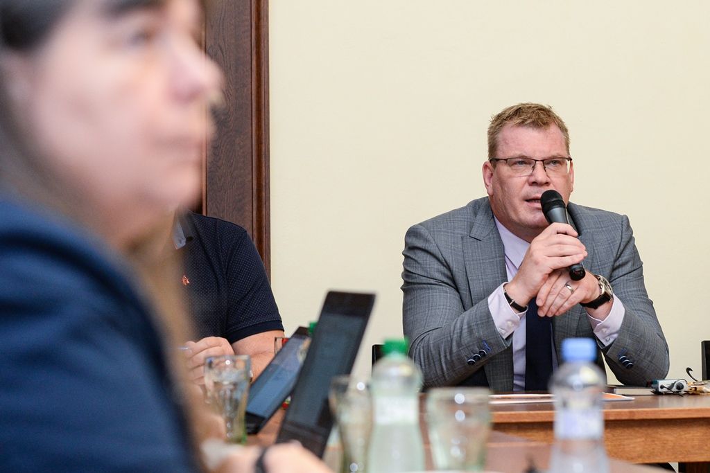 Přijetí delegace OECD, EK a MMR (foto: M. Pecuch, 27.9.2019)