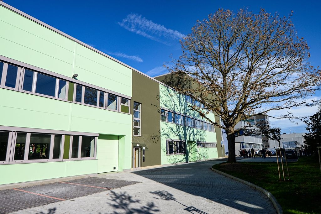 Vědeckotechnický park se rozrostl o další budovu (foto: M. Pecuch, 1.10.2019)