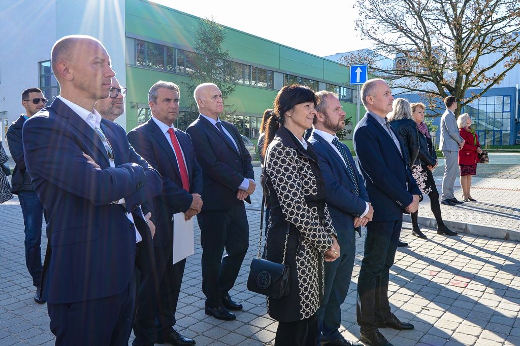 Vědeckotechnický park se rozrostl o další budovu (foto: M. Pecuch, 1.10.2019)