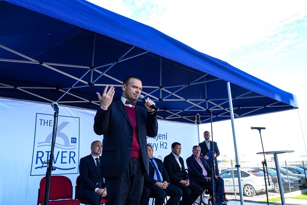 Vědeckotechnický park se rozrostl o další budovu (foto: M. Pecuch, 1.10.2019)