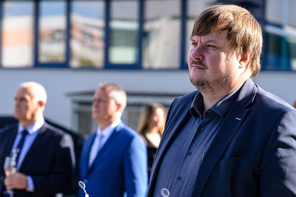 Vědeckotechnický park se rozrostl o další budovu (foto: M. Pecuch, 1.10.2019)