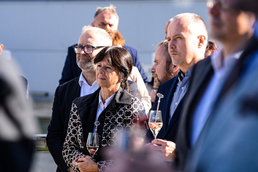 Vědeckotechnický park se rozrostl o další budovu (foto: M. Pecuch, 1.10.2019)