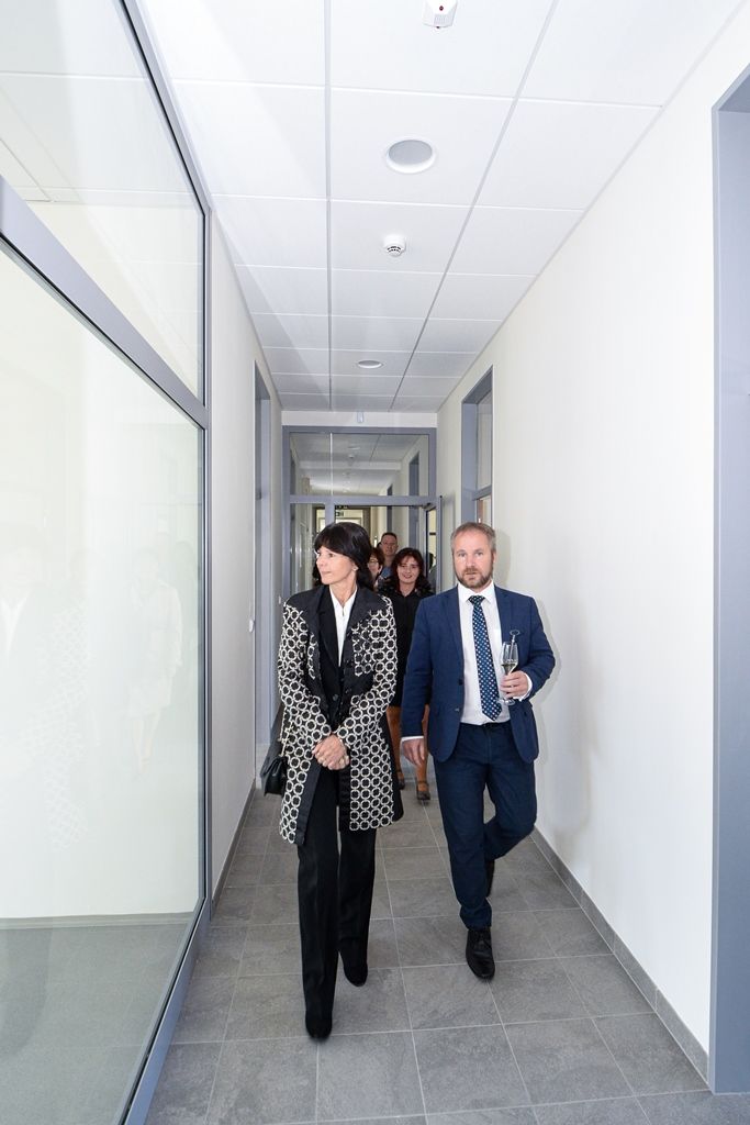 Vědeckotechnický park se rozrostl o další budovu (foto: M. Pecuch, 1.10.2019)