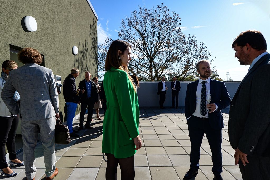 Vědeckotechnický park se rozrostl o další budovu (foto: M. Pecuch, 1.10.2019)