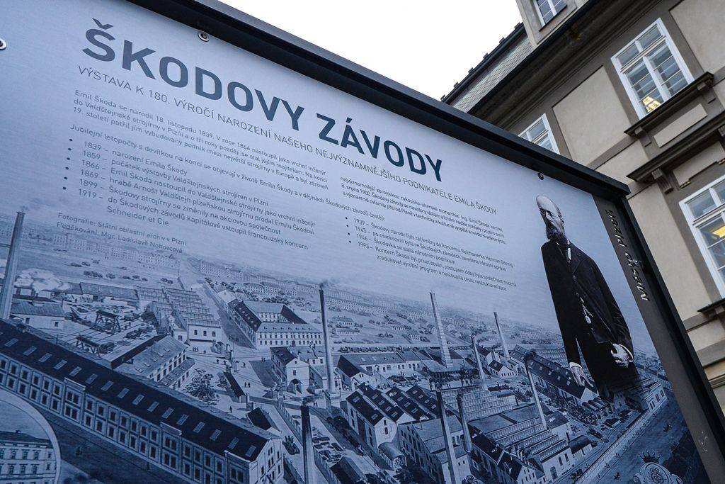 Výročí narození Emila Škody připomene výstava Škodovy závody (foto: M. Pecuch, 3.10.2019)