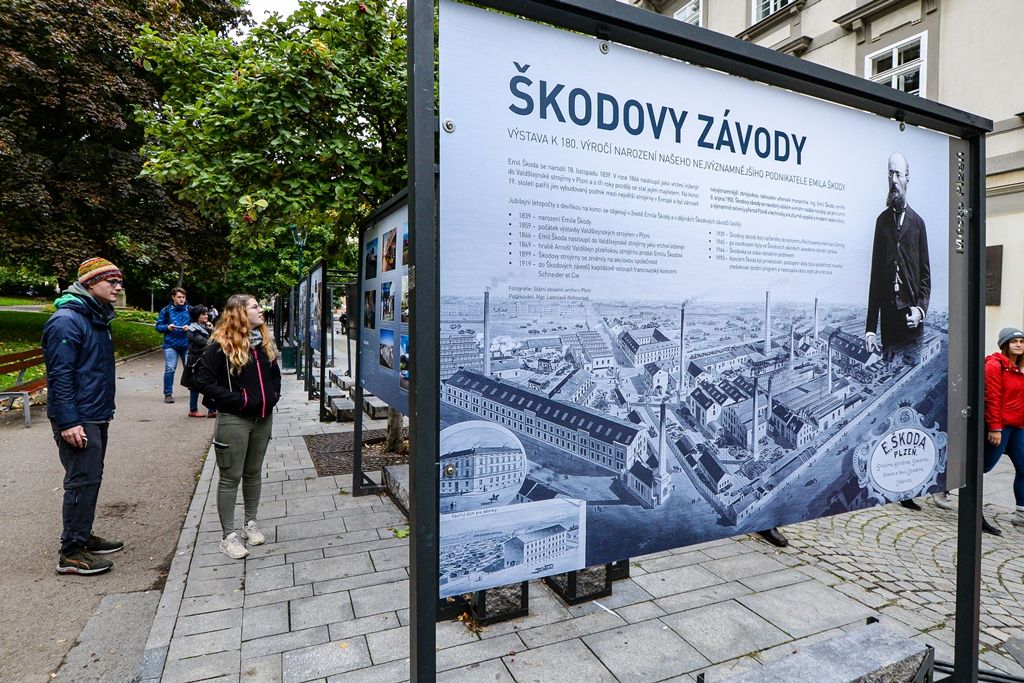 Výročí narození Emila Škody připomene výstava Škodovy závody (foto: M. Pecuch, 3.10.2019)