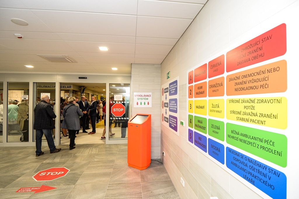 Fakultní nemocnice má nový urgentní příjem