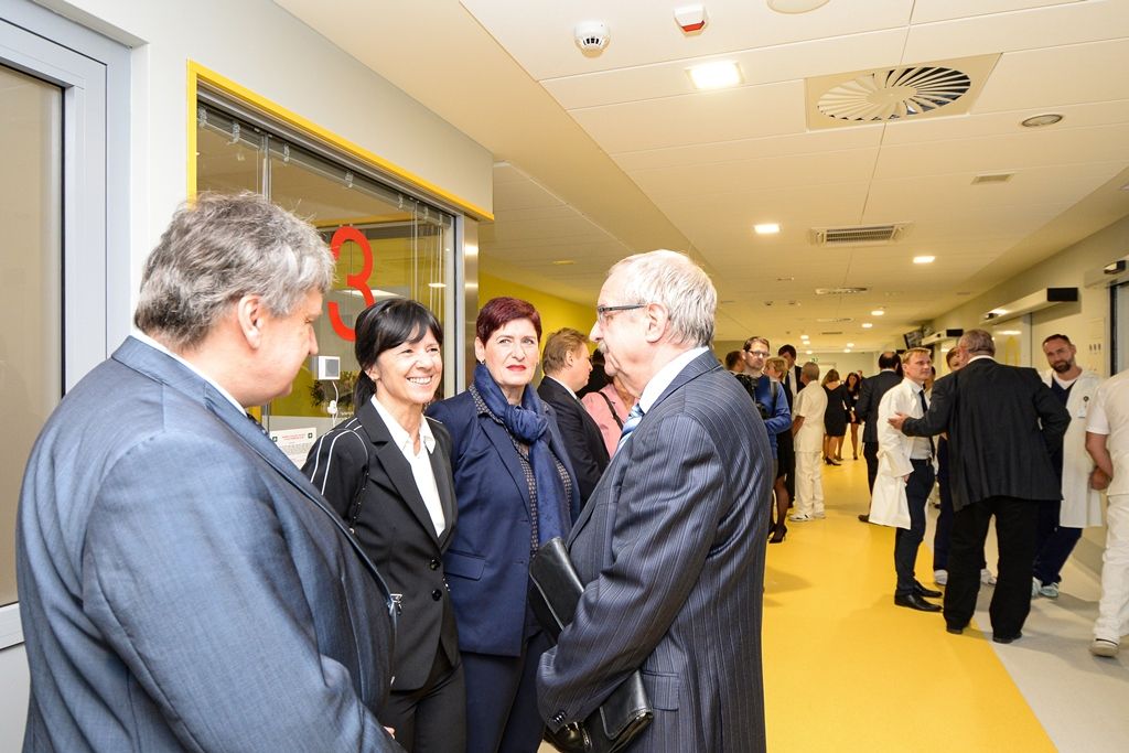 Fakultní nemocnice má nový urgentní příjem (foto: M. Pecuch, 9.10.2019)