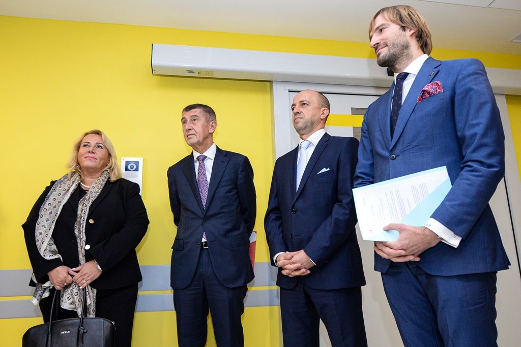 Fakultní nemocnice má nový urgentní příjem (foto: M. Pecuch, 9.10.2019)