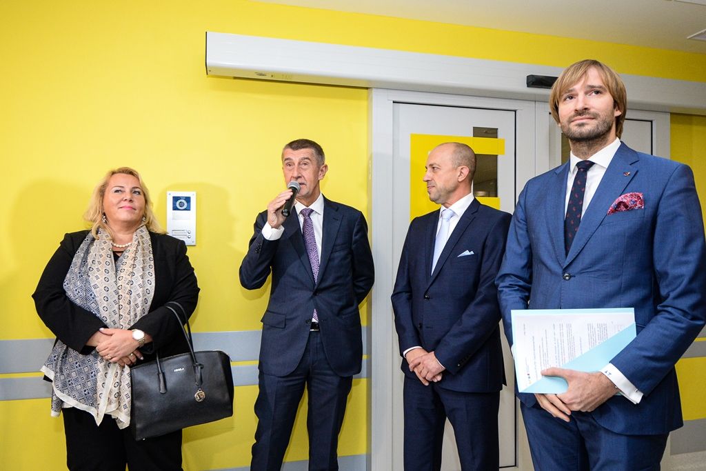 Fakultní nemocnice má nový urgentní příjem (foto: M. Pecuch, 9.10.2019)