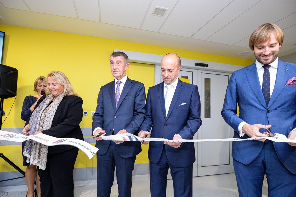 Fakultní nemocnice má nový urgentní příjem (foto: M. Pecuch, 9.10.2019)