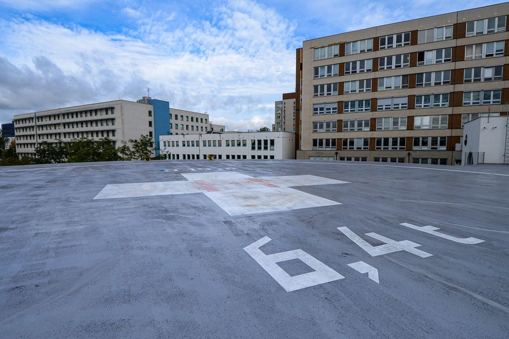 Fakultní nemocnice má nový urgentní příjem (foto: M. Pecuch, 9.10.2019)