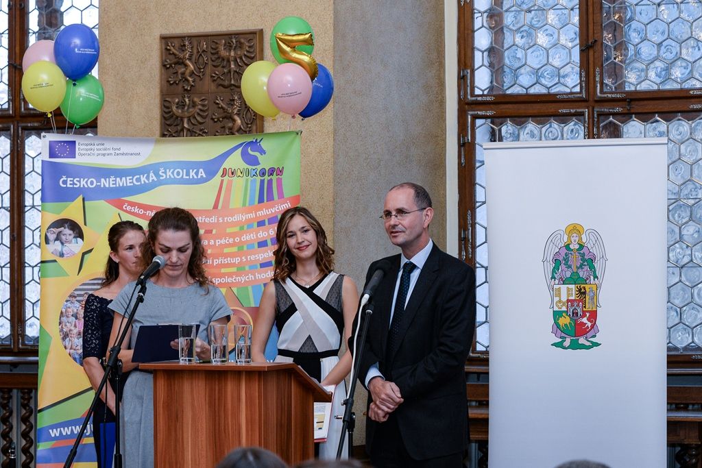 Páté narozeniny oslavila mateřská školka Junikorn (foto: M. Pecuch, 8.10.2019)