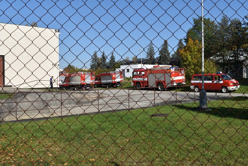 Instalace zařízení na čerpání vody z Radbuzy (foto: A. Jarošová, 14.10.2019)