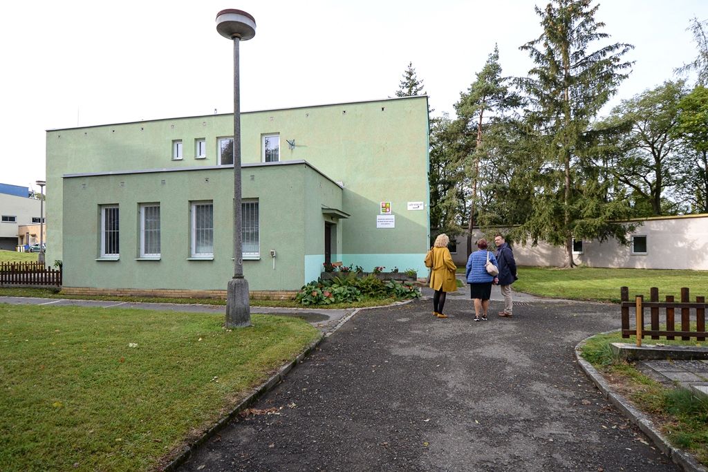 Primátor navštívil školu pro zrakově postižené (foto: M. Pecuch, 11.10.2019)