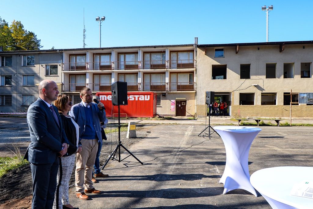 Prokopávka - zahájení stavby, současný stav