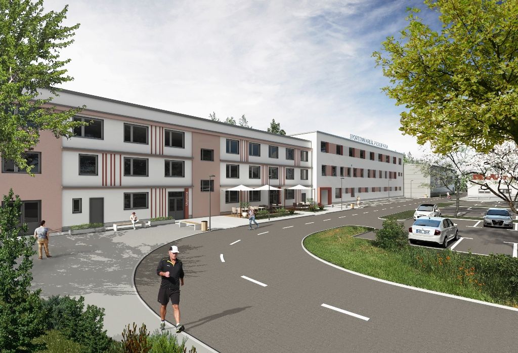 Prokopávka - vizualizace, budoucí stav