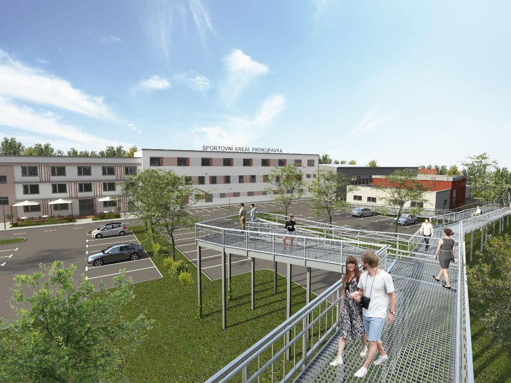 Prokopávka - vizualizace, budoucí stav