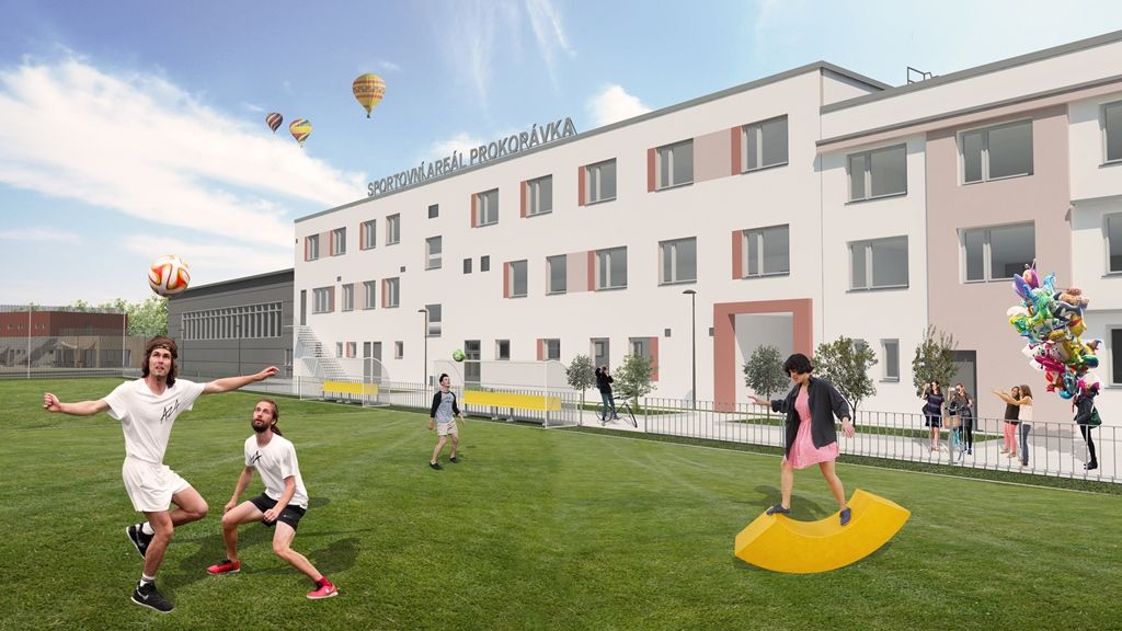 Prokopávka - vizualizace, budoucí stav