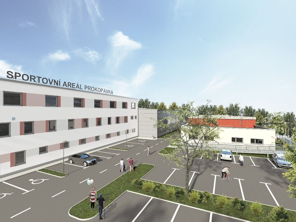 Prokopávka - vizualizace, budoucí stav