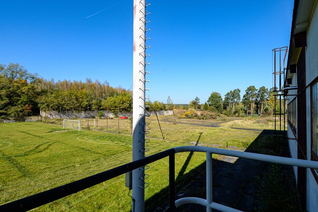 Prokopávka - zahájení stavby a současný stav / vizualizace budoucího stavu (foto: M. Pecuch, 14.10.2019)