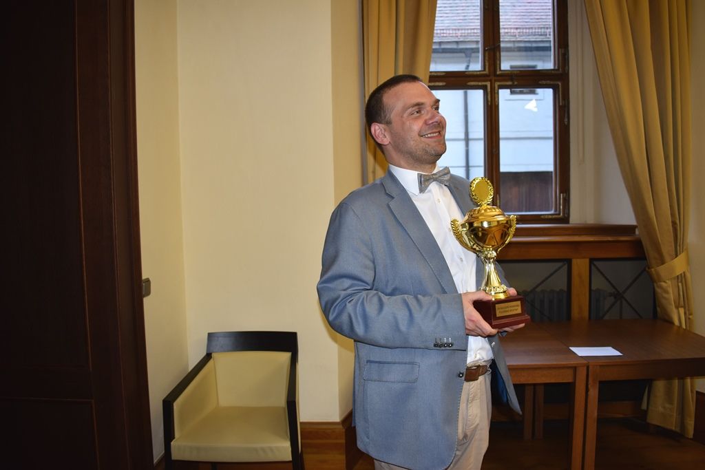 Plzeňští atleti prezentovali své skvělé úspěchy na radnici (foto: A. Jarošová, 14.10.2019)