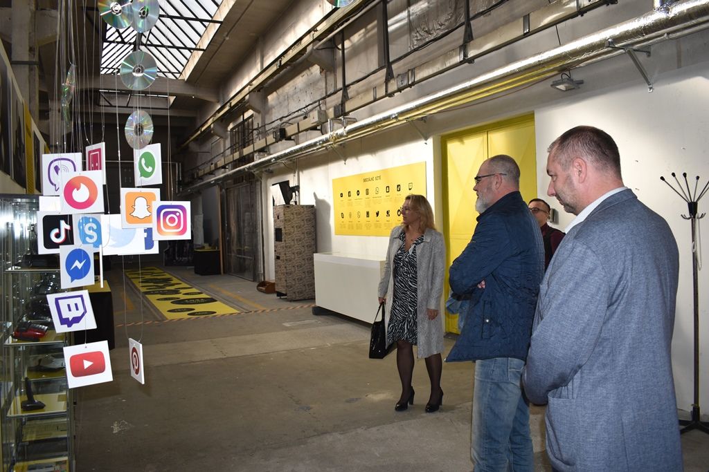 Realita kybersvěta (foto: A. Jarošová, 17.10.2019)