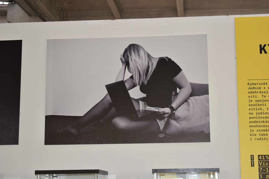 Realita kybersvěta (foto: A. Jarošová, 17.10.2019)