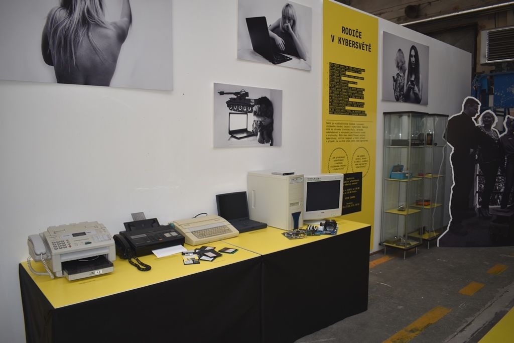 Realita kybersvěta (foto: A. Jarošová, 17.10.2019)
