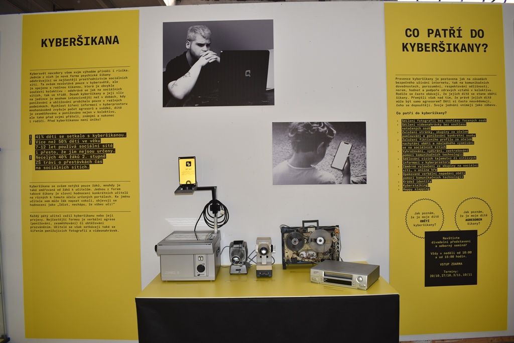Realita kybersvěta (foto: A. Jarošová, 17.10.2019)