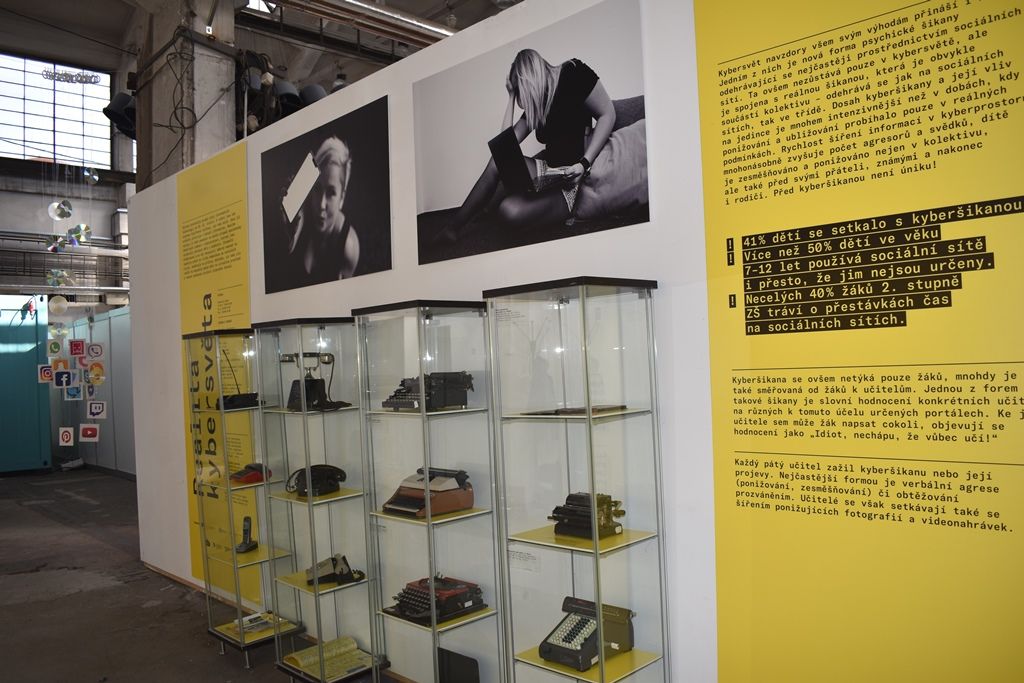 Realita kybersvěta (foto: A. Jarošová, 17.10.2019)