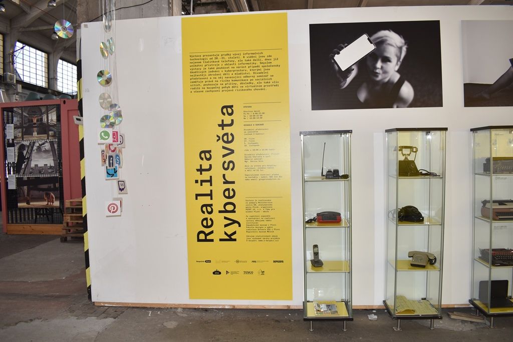 Realita kybersvěta (foto: A. Jarošová, 17.10.2019)