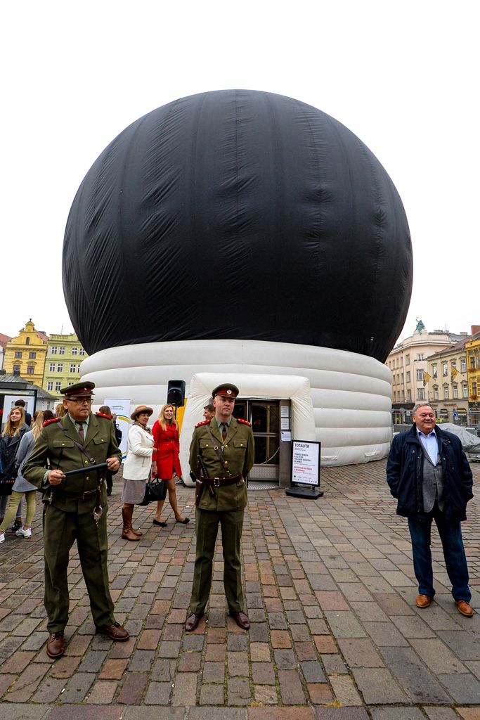 Totalita – Multimediální průvodce 1948–1989 (foto: M. Pecuch, 21.10.2019)