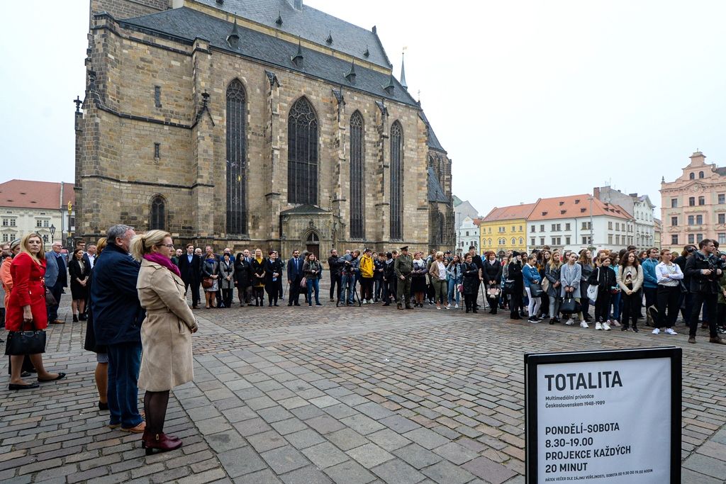 Totalita – Multimediální průvodce 1948–1989 (foto: M. Pecuch, 21.10.2019)