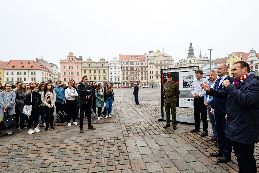 Totalita – Multimediální průvodce 1948–1989 (foto: M. Pecuch, 21.10.2019)