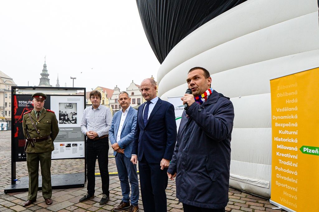 Totalita – Multimediální průvodce 1948–1989 (foto: M. Pecuch, 21.10.2019)