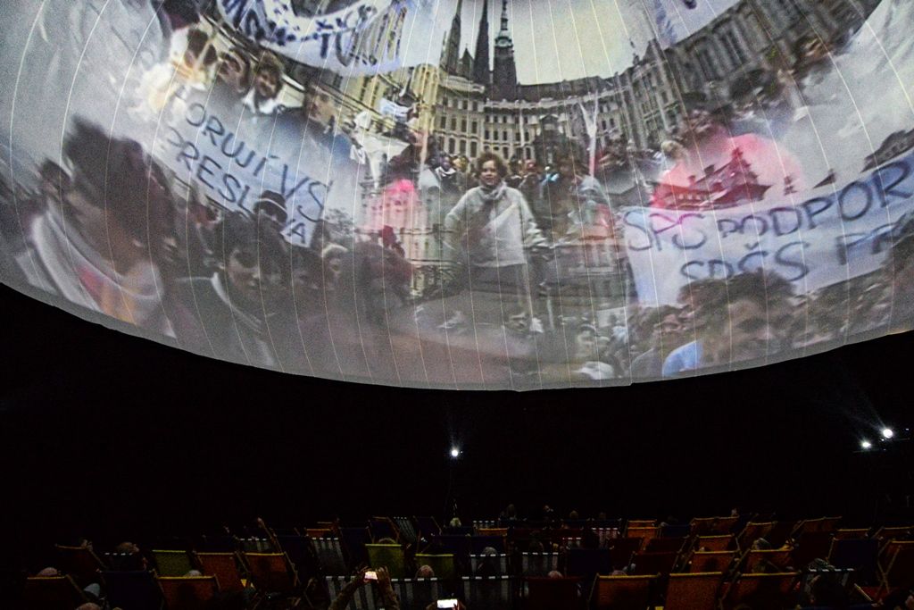 Totalita – Multimediální průvodce 1948–1989 (foto: M. Pecuch, 21.10.2019)