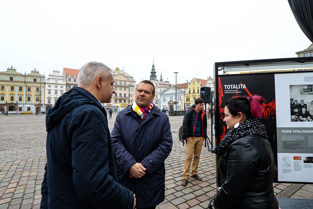 Totalita – Multimediální průvodce 1948–1989 (foto: M. Pecuch, 21.10.2019)