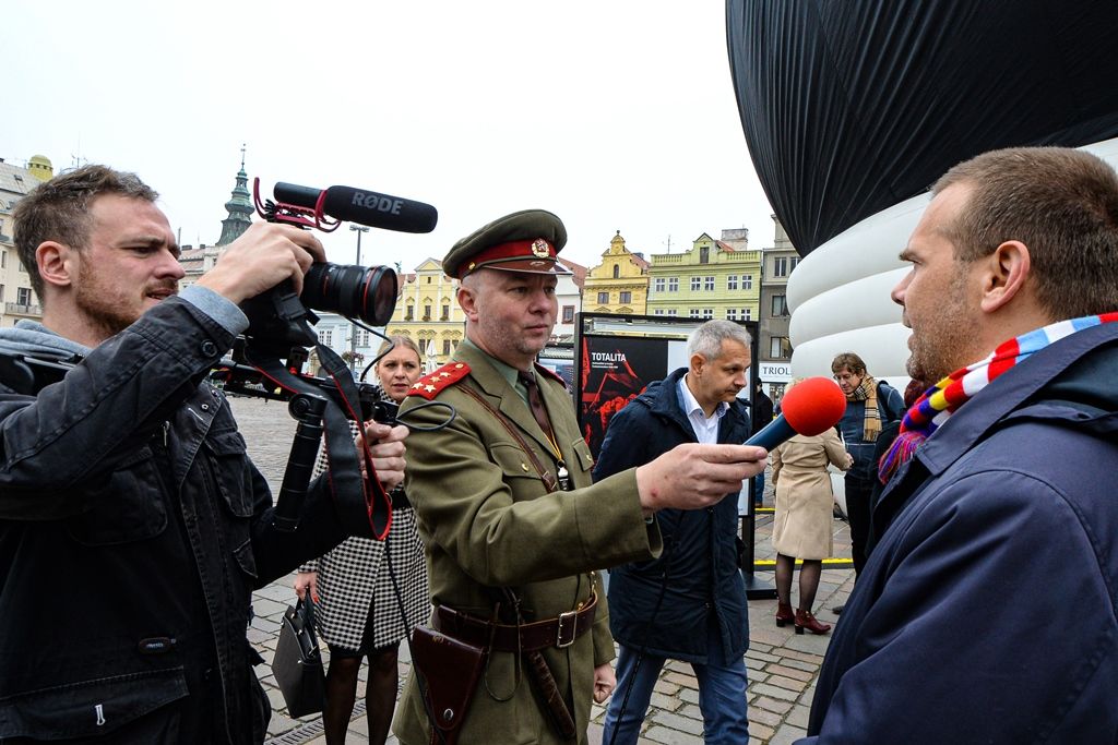 Totalita – Multimediální průvodce 1948–1989 (foto: M. Pecuch, 21.10.2019)