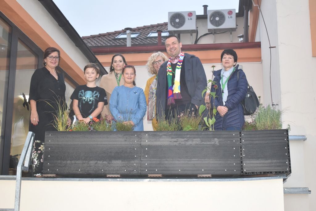 Tyršova ZŠ a MŠ v Plzni Černicích má zelenou střechu