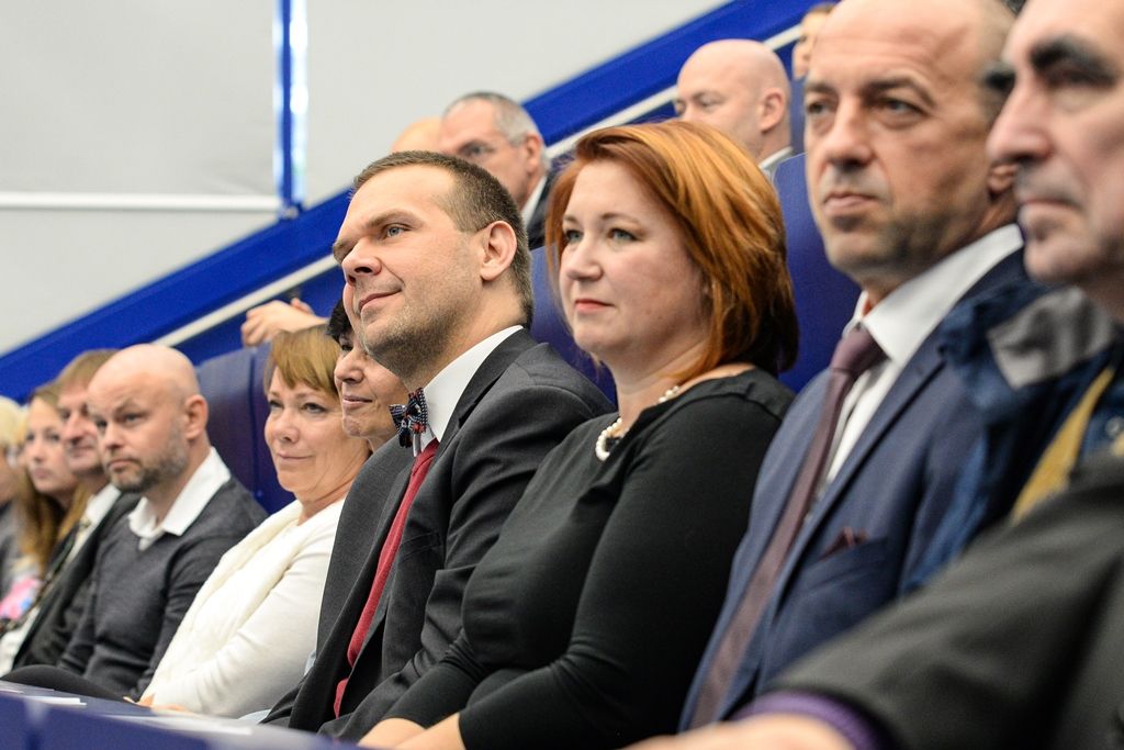 Zahájení druhé etapy výstavby Univerzitního medicínského centra UniMec (foto: M. Pecuch, 22.10.2019)