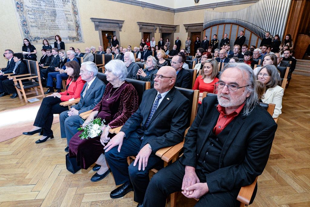 Plzeň oceňovala u příležitosti oslav vzniku Československa (foto: M. Pecuch, 28.10.2019)