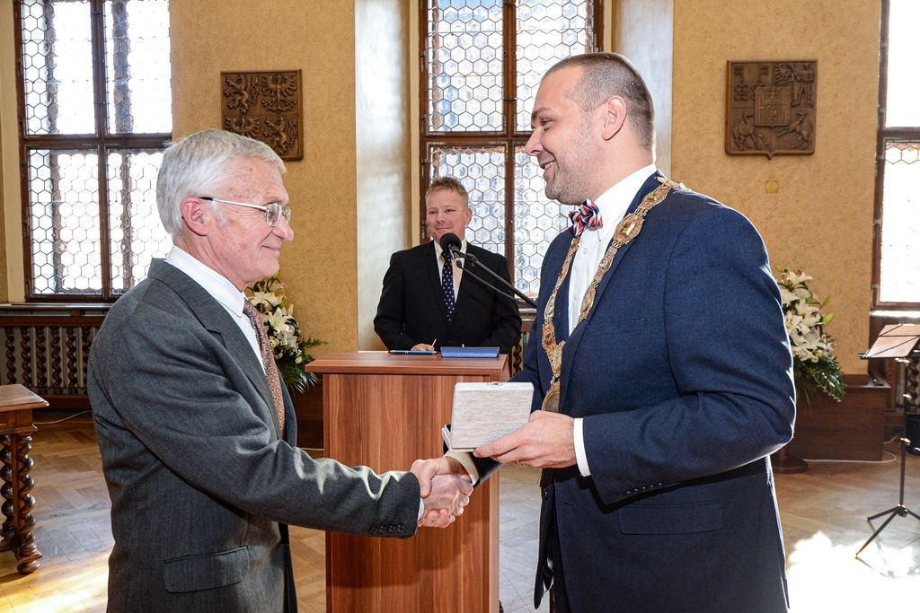 Plzeň oceňovala u příležitosti oslav vzniku Československa (foto: M. Pecuch, 28.10.2019)