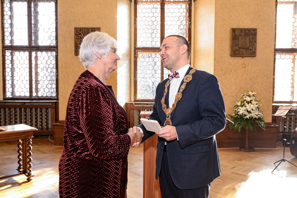 Plzeň oceňovala u příležitosti oslav vzniku Československa (foto: M. Pecuch, 28.10.2019)